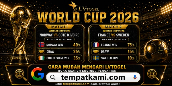 MATCH DAY LVTOGEL SPESIAL WORLD-CUP 2026